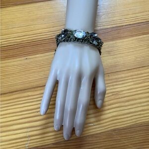 Express Crystal Mesh Chain Bracelet